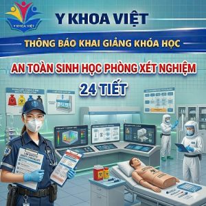 Khoá học An toàn sinh học phòng xét nghiệm 24 Tiết