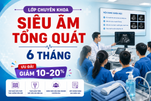 Khoá học Siêu Âm Tổng Quát 6 Tháng (465 Tiết)