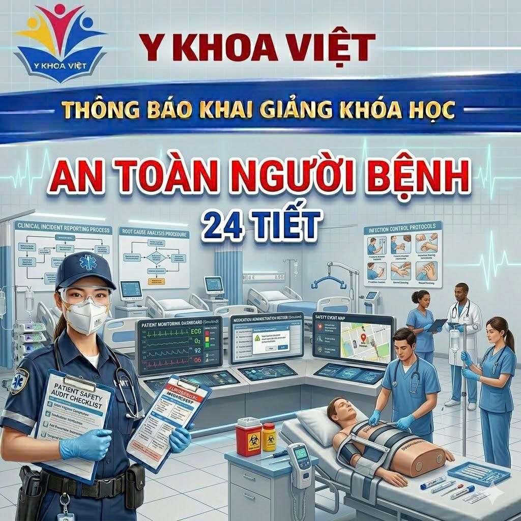 Khoá học An toàn người bệnh 24 Tiết