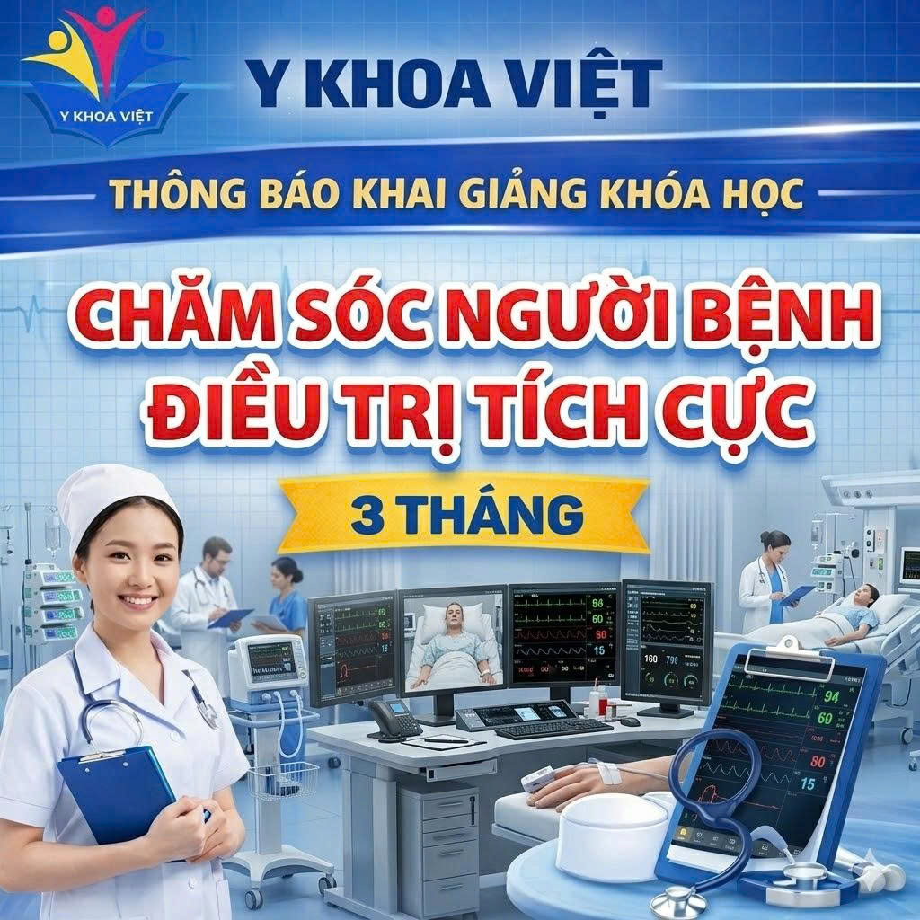 Khoá học Chăm Sóc Người Bệnh Điều Trị Tích Cực